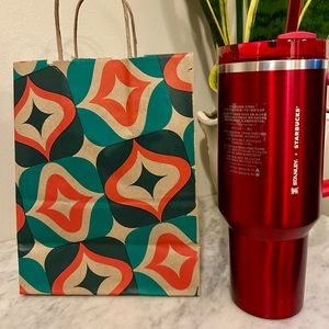 Starbucks x Stanley 2023 Red 40oz NEW Holiday Quencher